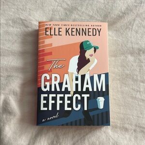 Elle Kennedy "The Graham Effect" Paperback - Coral, Navy, Cream